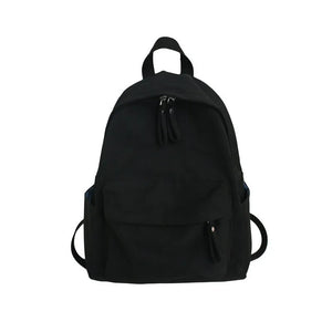 Canvas Women Backpack Anti-theft Shoulder Bag Laptop Large Capacity