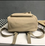 Canvas Women Backpack Anti-theft Shoulder Bag Laptop Large Capacity