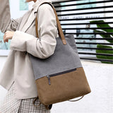 Canvas Women Shoulder Bags Large Capacity Backpack Female Tote Messenger Bag