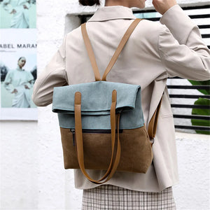 Canvas Women Shoulder Bags Large Capacity Backpack Female Tote Messenger Bag