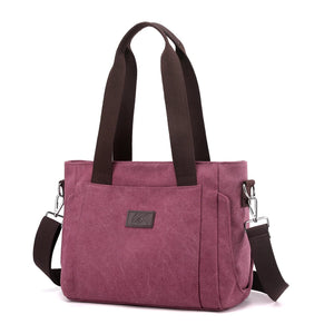Canvas Women Large Shoulder bags Female Crossbody Bag Top-Handle Messenger Bags