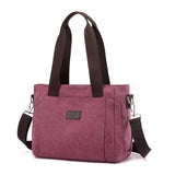 Canvas Women Large Shoulder bags Female Crossbody Bag Top-Handle Messenger Bags