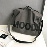 Vintage Canvas Women Messenger Bag Harajuku Large Crossbody School