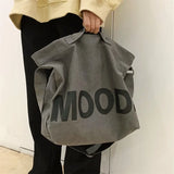 Vintage Canvas Women Messenger Bag Harajuku Large Crossbody School