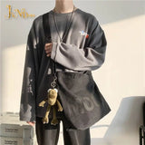 Canvas Women Messenger Bag Vintage Shoulder Satchels Harajuku Hip Hop