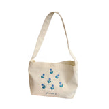 Canvas Women Shoulder Bag Tote Shopper Bag Small Bookbag Japanese Handbags