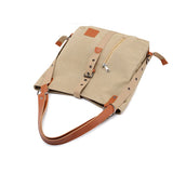 Canvas Women Shoulder Bags High Multifunction Backpack