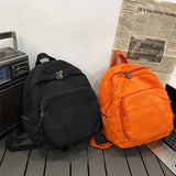 Canvas Small Backpack Vintage School Mini Backpack