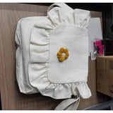 Canvas Lace Crossbody Shoulder Bag Schoolgirl Handbag