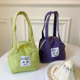 Canvas Crossbody Bag Small Shoulder Handbag Zipper Purse