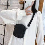 Canvas Women's Crossbody Bag Small Shoulder Handbag