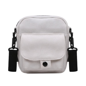 Canvas Women's Crossbody Bag Small Shoulder Handbag Zipper Purse