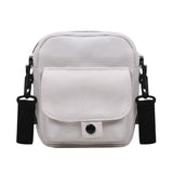 Canvas Women's Crossbody Bag Small Shoulder Handbag Zipper Purse