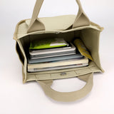 Canvas Women's Shoulder Bag Multi-pocket Casual Tote