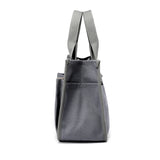 Canvas Women's Shoulder Bag Multi-pocket Casual Tote