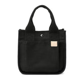 Canvas Women's Shoulder Bag Multi-pocket Casual Tote