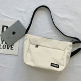 Canvas Women's Messenger Bag Japanese Cloth Single Shoulder Crossbody Bag
