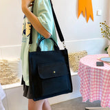 Canvas Women's Shopper Bag Tote Shoulder Bags Handbag