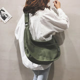 Canvas bag Japanese ulzzang female student shoulder bag