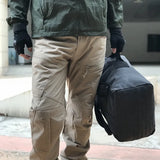 Canvas Backpack Men's Outdoor Sports Travel Bag