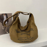 Canvas Tote Bag for Students - Large Capacity