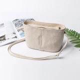 Casual Canvas Messenger Bag for Women, Small Square Shoulder Bag