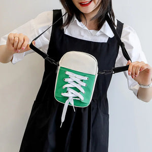 Canvas Messenger Bag Women's Japanese Students Style