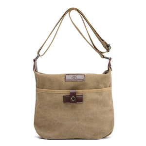 Canvas Shoulder Bag for Women High Ladies Messenger Crossbody Bag