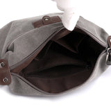Canvas Shoulder Bag for Women High Ladies Messenger Crossbody Bag