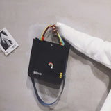 Large Canvas Shoulder Bag for Women