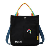 Large Canvas Shoulder Bag for Women