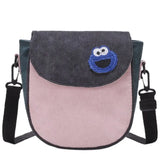 Canvas Ladies Shoulder Bag Soft Casual Girl Flip Zipper Solid