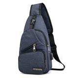 One-shoulder Waterproof Waist Bag Zip Fanny Pack