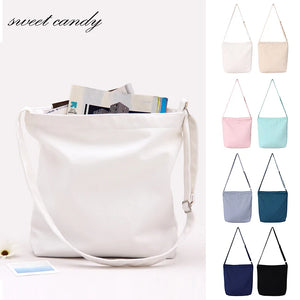 Canvas Shoulder Bag Messenger Bag Ladies Handbag Large Capacity