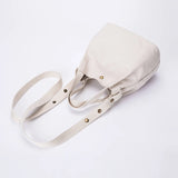 Literary Canvas Shoulder Bag Mini Messenger Bag Women