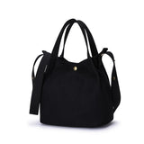 Literary Canvas Shoulder Bag Mini Messenger Bag Women
