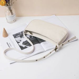 Canvas Underarm Bag Single Shoulder French Bag