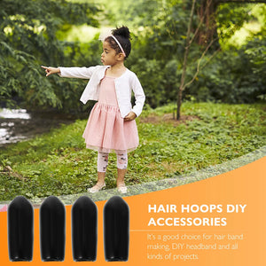 Rubber Screw Round Replacement Accessories DIY Parts Hoop Cap Hair Tube Headband