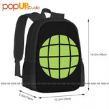 Captain Planet Planeteer Backpack Large Capacity Training Sports Style
