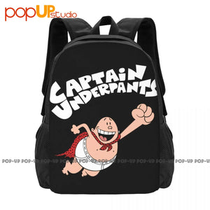 Captain Underpants-Books Dav Pilkey World Book Backpack Large Capacity School Sc