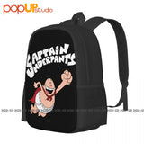 Captain Underpants-Books Dav Pilkey World Book Backpack Large Capacity School Sc