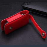 Leather Car Key Case Cover for Porsche Models