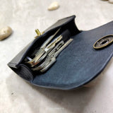 Leather Car Key Case Waist Bag Holder Wallet Organizer Men BHD
