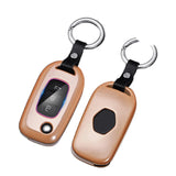 Car Key Fob Cover for Koleos Kadjar Key Case Protector Keychain