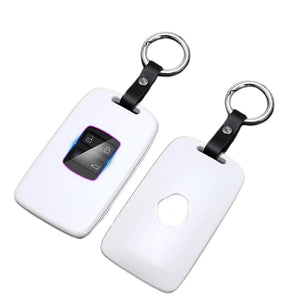 Car Key Fob Cover for Koleos Kadjar Key Case Protector Keychain