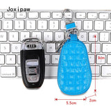 Crocodile Pattern Car Key Pouch Holder Organizer Chain Key Wallet for Women