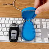 Crocodile Pattern Car Key Pouch Holder Organizer Chain Key Wallet for Women