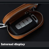 Car Key Pouch Bag Case Wallet Holder Chain Key Wallet Ring Collector