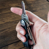 Car Key Pouch Bag Case Wallet Holder Chain Key Wallet Ring Collector