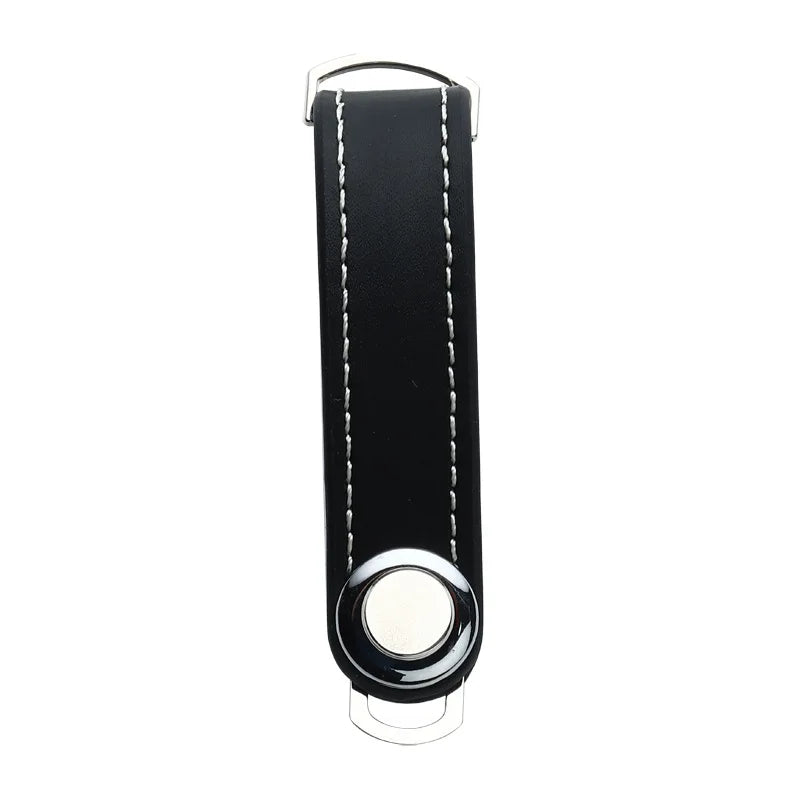Smart Leather Keychain Car Key Pouch Wallet Holder